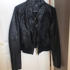 leather jacket